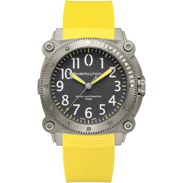 HAMILTON - KHAKI NAVY BELOWZERO AUTO TITANIUM - H78535380