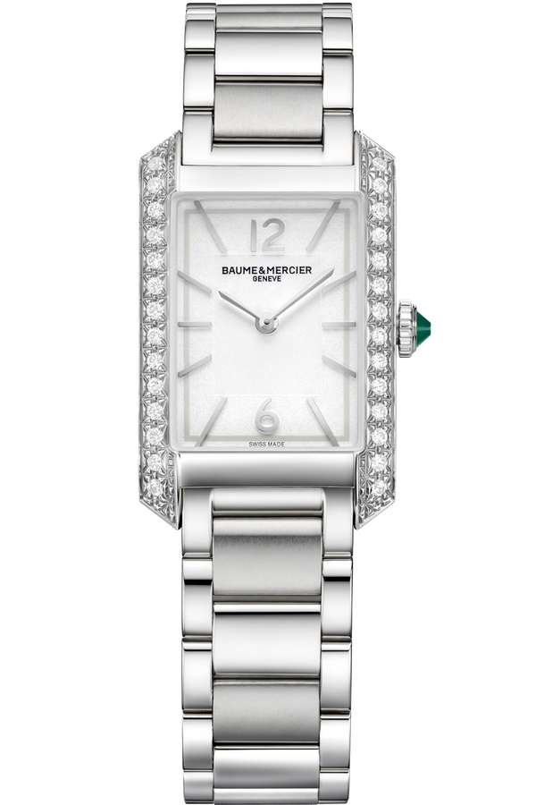 Hampton 10631
Quartz Watch, Diamond-Set - 35 x 22 mm