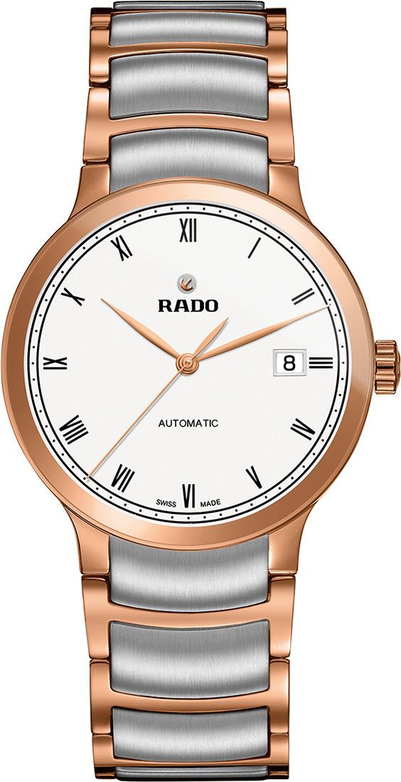  rado Rado Centrix Automatic White Dial R30036013 Mint In Box