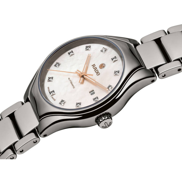 True Automatic Plazma Diamonds Ladies Watch R27243902 Mint In Box