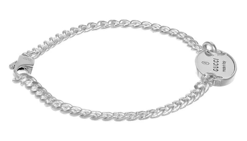 GUCCI TRADEMARK BRACELET SILVER YBA797152001