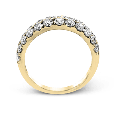 Simon - Set Anniversary Ring In 18k Gold With Diamonds - Simon G. Jewelry