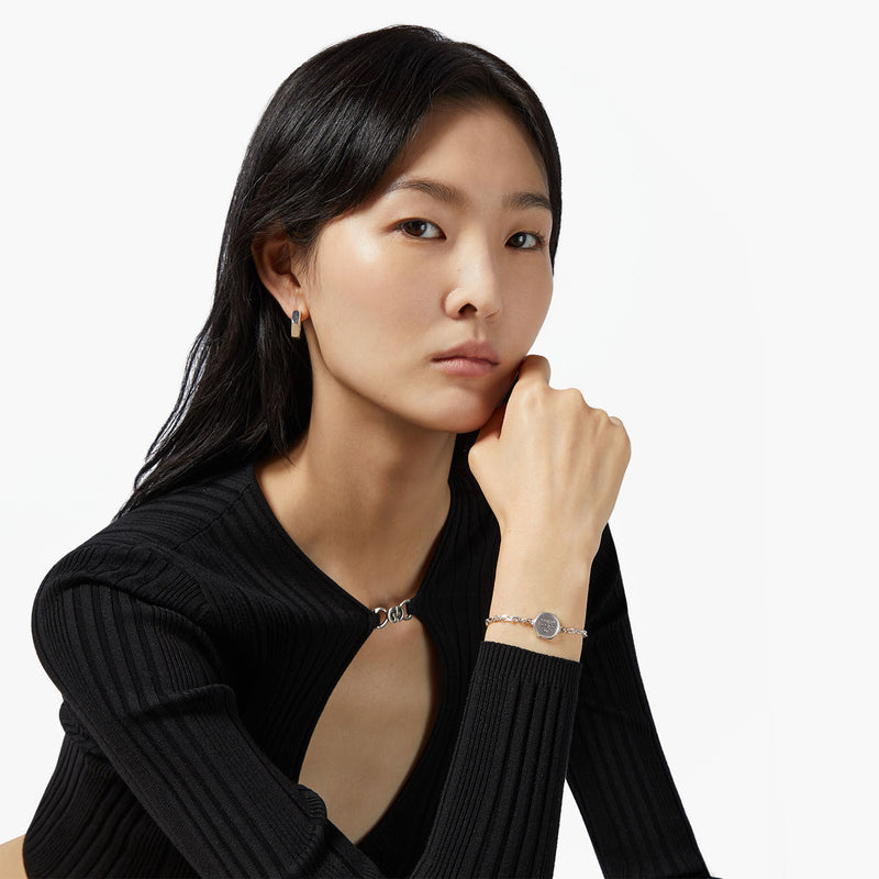 GUCCI TRADEMARK BRACELET SILVER YBA779169001