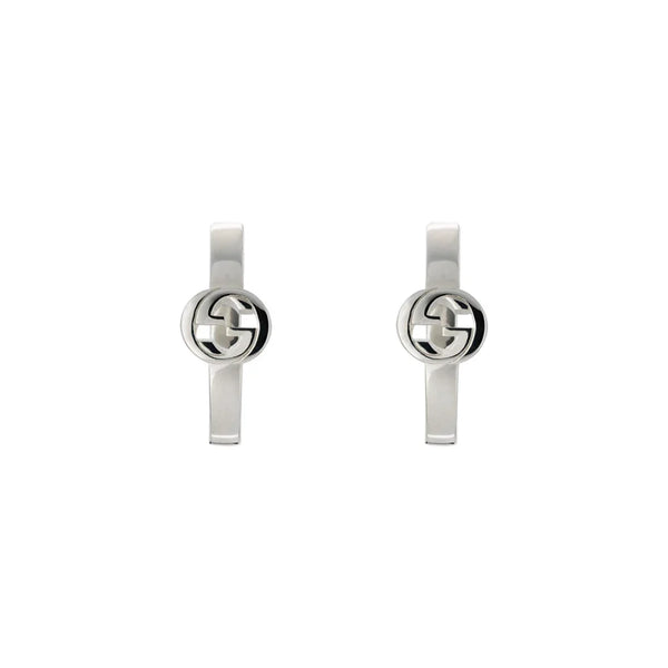 GUCCI G CUBE EARRINGS SILVER YBD814904001