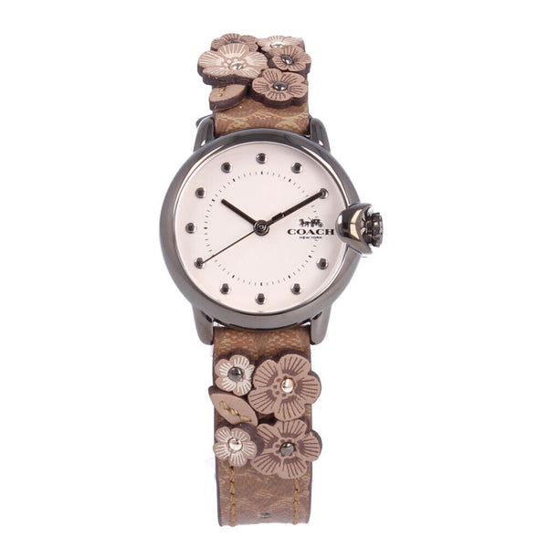 Coach delancey floral on sale watch