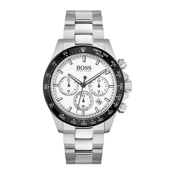 Mens hugo boss ikon chronograph watch clearance