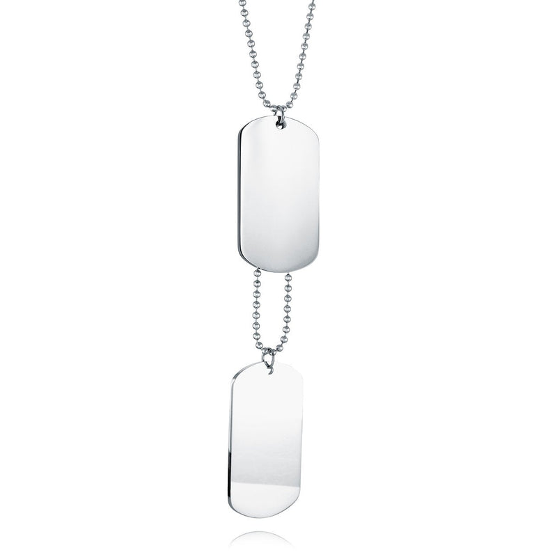 DOUBLE DOGTAG PENDANT