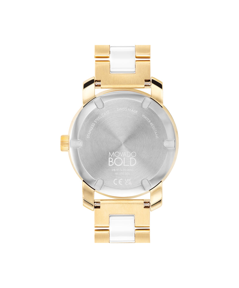 MOVADO BOLD ICONIC MIXED MATERIAL 3600892