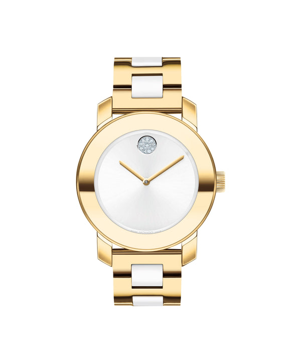 MOVADO BOLD ICONIC MIXED MATERIAL 3600892