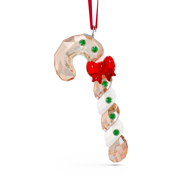 SWAROVSKI HOLIDAY CHEERS GINGERBREAD CANDY CANE ORNAMENT 5627609