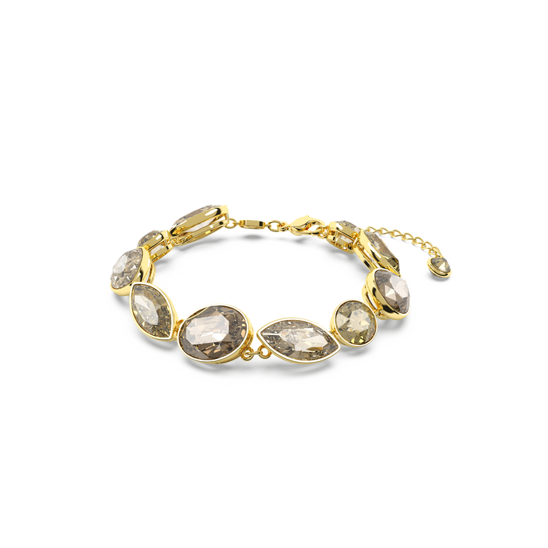 SWAROVSKI ELEGANCE OF AFRICA BRACELET, MIXED CUTS, BROWN, GOLD-TONE PLATED 5664794