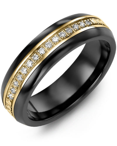 MADANI MEN'S & WOMEN'S ETERNITY DIAMOND WEDDING RING MFB810JY-15R MFB810JY-15R