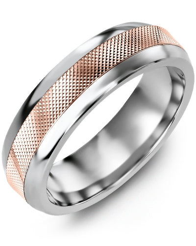 MADANI MEN'S & WOMEN'S CLASSIC DIAMOND CUT WEDDING RING MFG610AP MFG610AP
