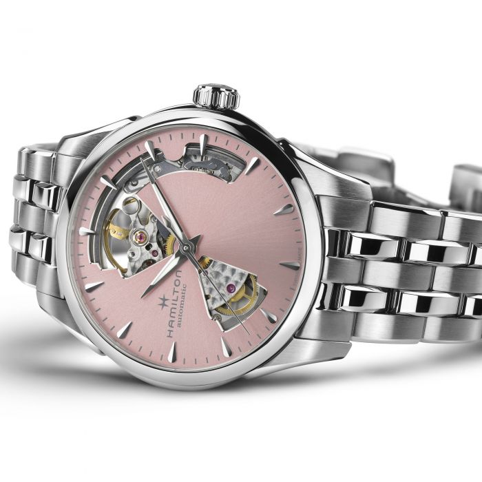 HAMILTON JAZZMASTER OPEN HEART LADY AUTO H32215170